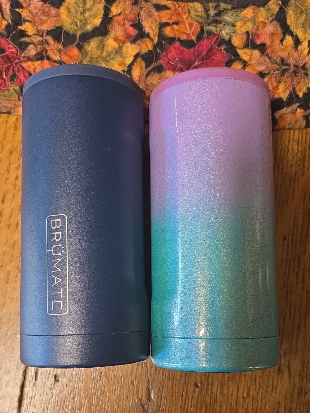 Brumate Koozies Matte Blue & Purple/Teal Koozies